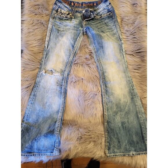 Rock Revial Jean's - Picture 1 of 6